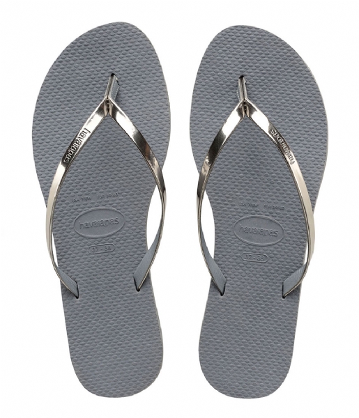 Havaianas  Flip Flops You Metallic steel grey (5178)